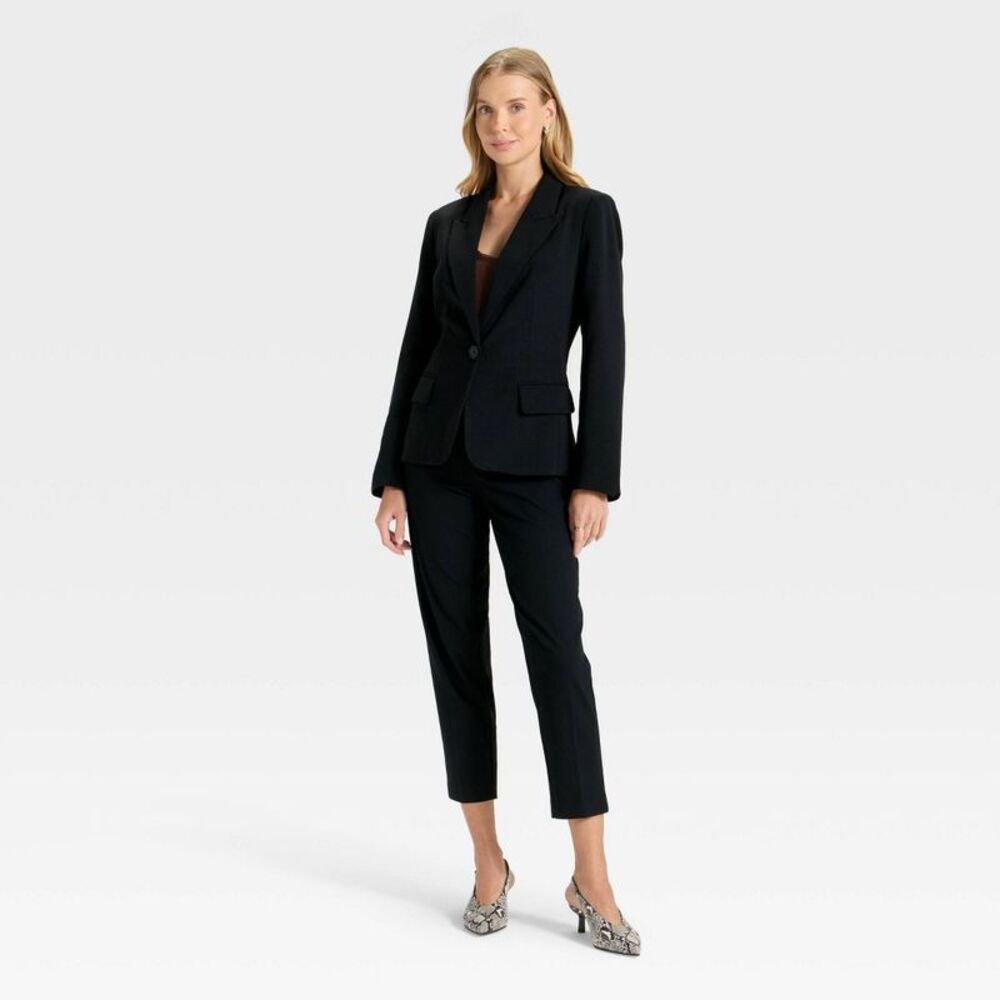 a new day Black Single-Button Blazer - Picture 3 of 3